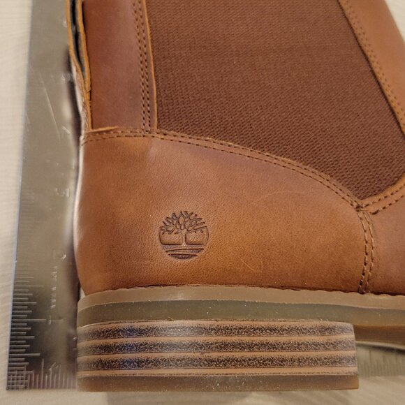 Timberland Women's Chelsea Leather Boots, Size 11, New w-box - Picture 7 of 8